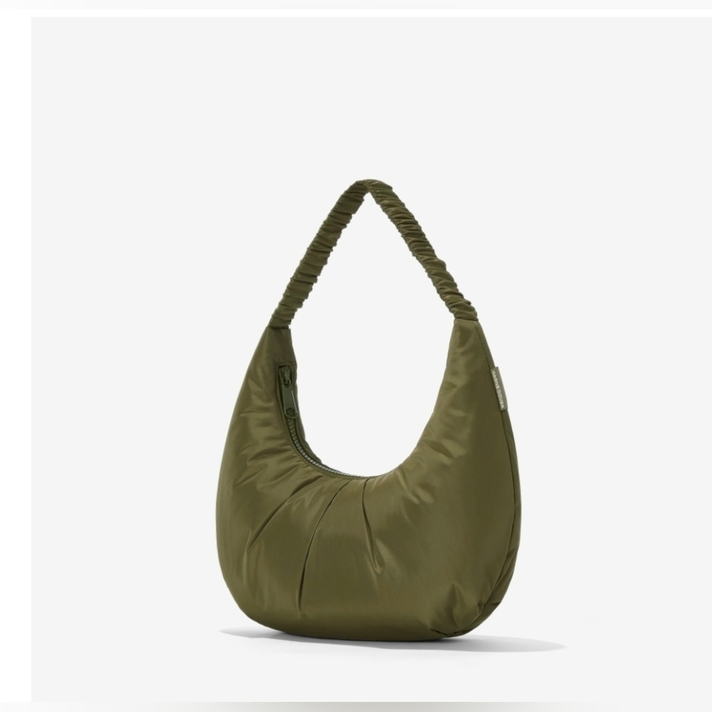 Dagne Dover, Rider Puff Shoulder Bag,  Dark Moss - Picture 2 of 11